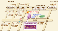 ���f�B�J���A���}���G�X�e�e�B�b�N�T�����@SOINS�ւ̃A�N�Z�X�}�b�v�i�摜�j